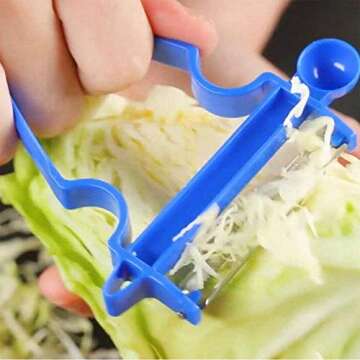 Multi-function Trio Peeler Slicer Set of 3,New Amazing Fruit & Vegetable Peelers Kitchen Starter for Cabbage,Vegetable,Fruit
