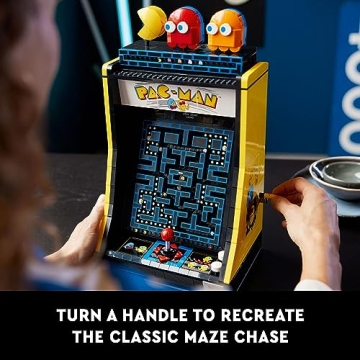 LEGO Icons PAC-Man Arcade Building Kit for Gaming Fans