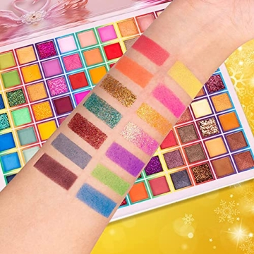 Rechoo 99 Colors Eyeshadow Palette for Vibrant Looks