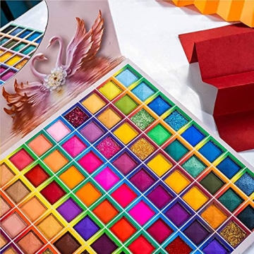 Rechoo 99 Colors Eyeshadow Palette for Vibrant Looks