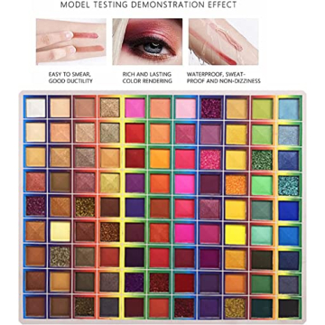 Rechoo 99 Colors Eyeshadow Palette for Vibrant Looks