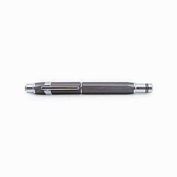 TWSBI Precision GunMetal Fountain Pen, EF