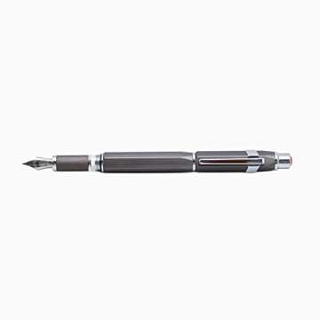 TWSBI Precision GunMetal Fountain Pen, EF