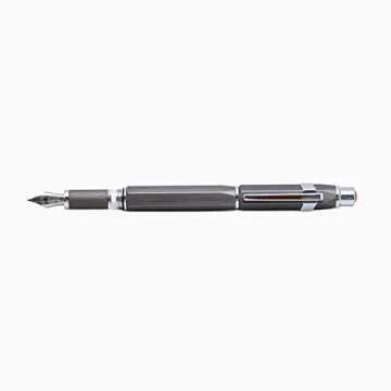 TWSBI Precision GunMetal Fountain Pen, EF