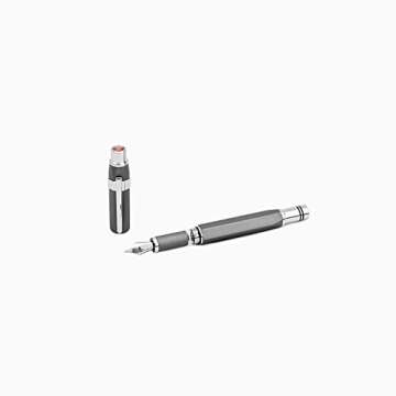 TWSBI Precision GunMetal Fountain Pen, EF