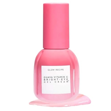Glow Recipe Guava Vitamin C Bright-Eye Gel Cream - Hydrating Eye Cream for Dark Circles & Puffiness
