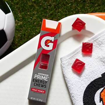 Gatorade Prime Energy Chews Best for Athletes