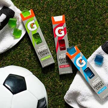 Gatorade Prime Energy Chews Best for Athletes