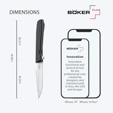 Boker Plus Urban Trapper G-10 3 1/2in Lightweight Pocket Knife