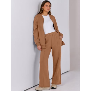 ANRABESS Women's Oversized Lounge Set - Cozy Winter Sweatsuits