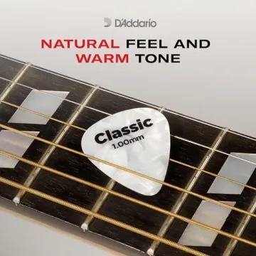 D'Addario Shell-Color Celluloid Guitar Picks for All Musicians