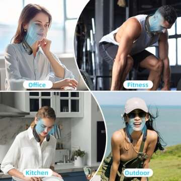 Buy Kinhowly Neck Fan - Wearable Bladeless Cooling Solution