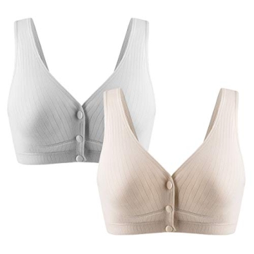 Super Soft Cotton Nursing Bras for Comfortable Breastfeeding