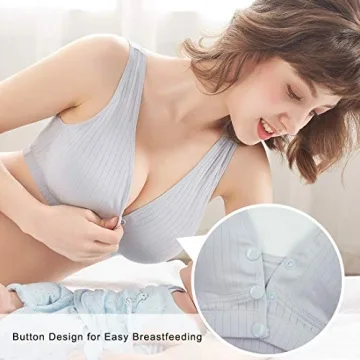 Comfortable Nursing Bras for Everyday and Sleep Use