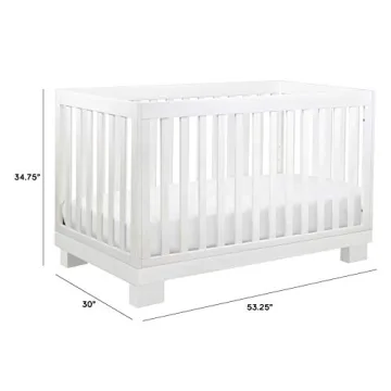 Babyletto Modo 3-in-1 Convertible Crib for Modern Nurseries