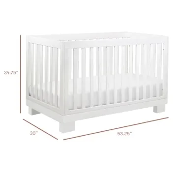 Babyletto Modo 3-in-1 Convertible Crib for Modern Nurseries