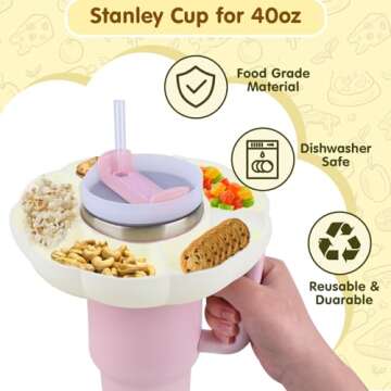 Aitsite Snack Bowl for Stanley Cup - Perfect Snack Companion