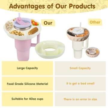 Aitsite Snack Bowl for Stanley Cup - Perfect Snack Companion