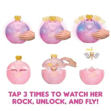 L.O.L. Surprise! Magic Flyers: Sky Starling- Hand Guided Flying Doll, Collectible Doll, Touch Bottle...