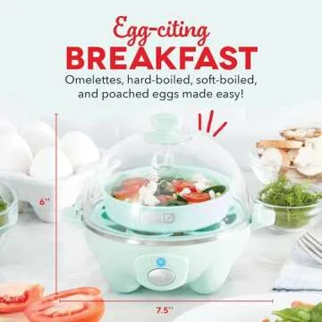 DASH Rapid Egg Cooker for Perfectly Cooked Eggs