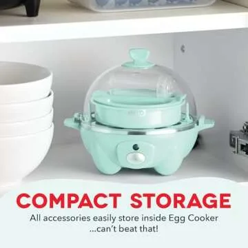 DASH Rapid Egg Cooker for Perfectly Cooked Eggs