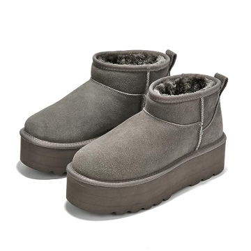 Stylish Project Cloud Suede Winter Boots for Women