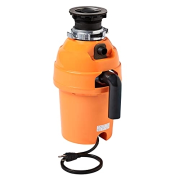 AmazonCommercial 1 HP Garbage Disposal with Power Cord