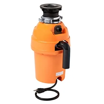 AmazonCommercial 1 HP Garbage Disposal with Power Cord