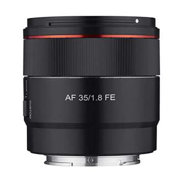 Samyang 35mm F1.8 Lens for Sony E-Mount Camera