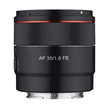 Samyang 35mm F1.8 Lens for Sony E-Mount Camera