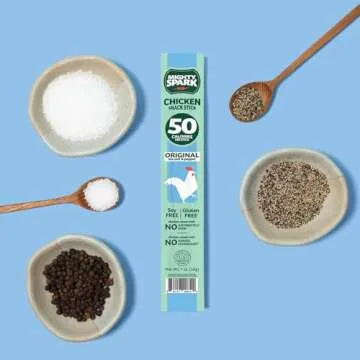 Mighty Spark Chicken Snack Sticks - High Protein & Gluten Free