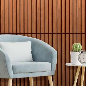 Art3d WPC Wainscoting Panels - Elegant Wall Accents for Your Home