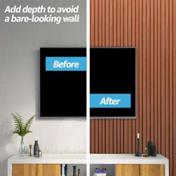 Art3d WPC Wainscoting Panels for Stylish Interior Decor