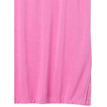 Amazon Essentials Women's Pull-On Knit Midi Skirt (Available in Plus Size), Bright Pink, X-Small