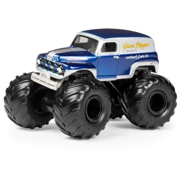 Monster Jam Grave Digger 5pc Die-Cast Retro Truck Set