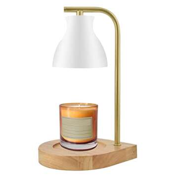 SOKCVSEA Candle Warmer Lamp - Candle Lamp Warmer with Dimmable, Birthday Gifts for Mom Women, House ...