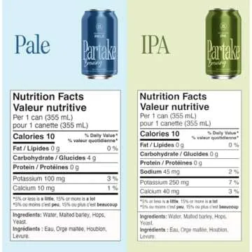 Partake Craft Non-Alcoholic Beer Variety Pack - 12 Pack