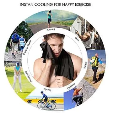 Your Choice Cooling Towel Snap Cool Towels for Neck. Use as Cooling Neck Wrap, Scarfs or Bandanas. Great Gift for Women in Hot Summer, 1 Pack - Purple 12 x 40 Inch