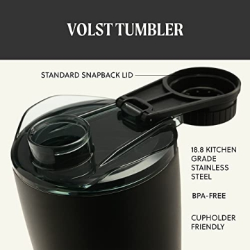 Flaskap Volst 22 oz Tumbler I Insulated & Leak Proof