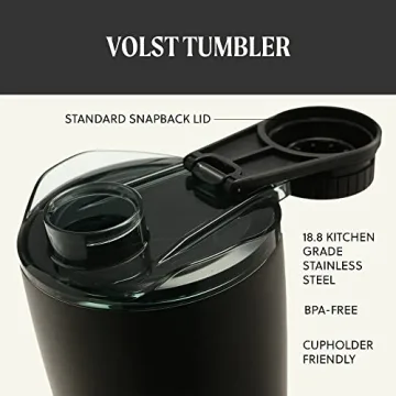 Flaskap Volst 22 oz Tumbler I Insulated & Leak Proof