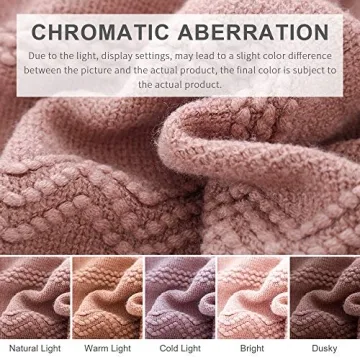 BOURINA Coral Pink Throw Blanket - Stylish & Soft Comfort