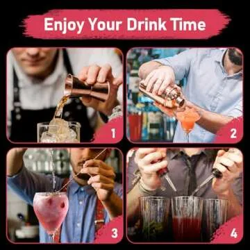 25oz Cocktail Shaker Set - Mix Like a Pro!