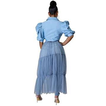 Ekaliy Women's Short Sleeve Round Neck High Low Asymmetrical Irregular Hem Casual Tops Blouse Shirt ...