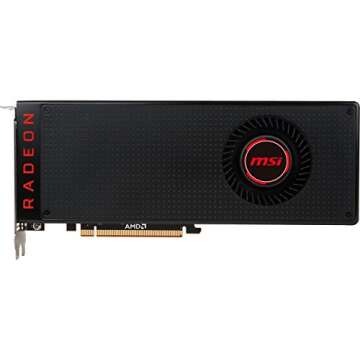 MSI Gaming Radeon RX Vega 64 2048-bit 8GB HBM2 DirectX 12 VR Ready CFX Graphics Card (RX Vega 64 8G)