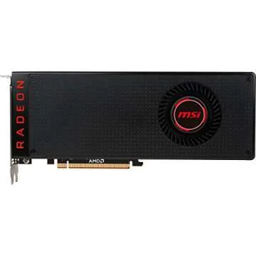 MSI Gaming Radeon RX Vega 64 2048-bit 8GB HBM2 DirectX 12 VR Ready CFX Graphics Card (RX Vega 64 8G)