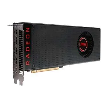 MSI Gaming Radeon RX Vega 64 2048-bit 8GB HBM2 DirectX 12 VR Ready CFX Graphics Card (RX Vega 64 8G)