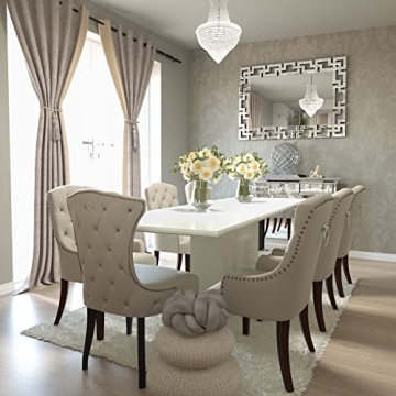 JACUKO Grecian Decorative Wall Mirror - 28x39 Inches