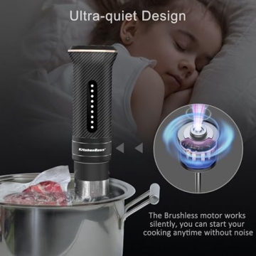 KitchenBoss Sous Vide Cooker Ultra-quiet Immersion Circulator
