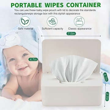 Modern Baby Wipes Dispenser – Elegant Flushable Wipe Holder