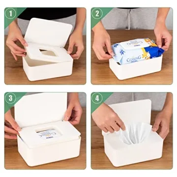Modern Baby Wipes Dispenser – Elegant Flushable Wipe Holder